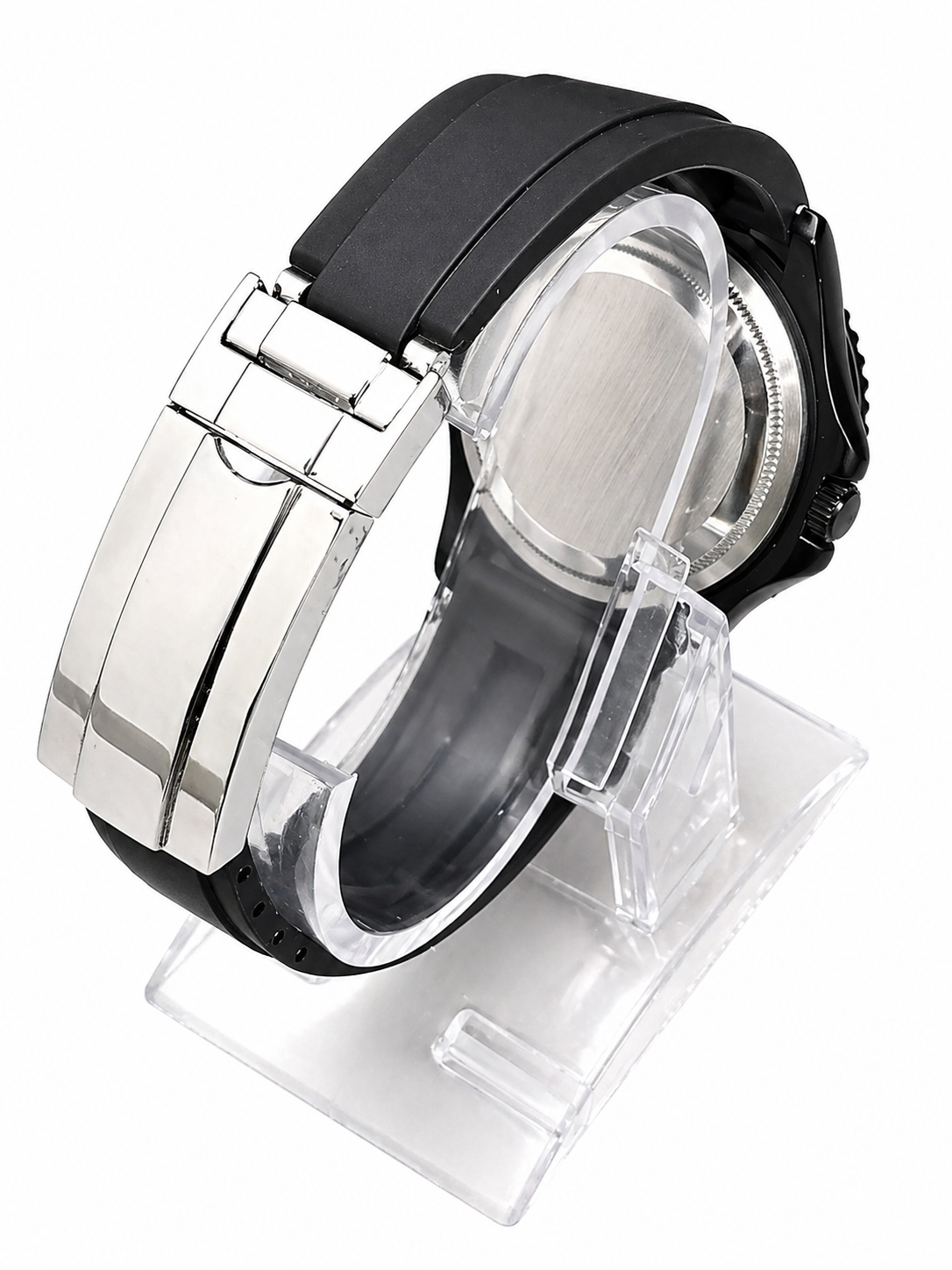 Black Rolex watch