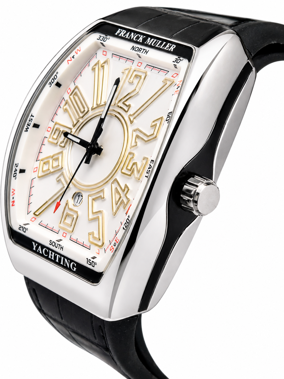 Black and off-white RM watch