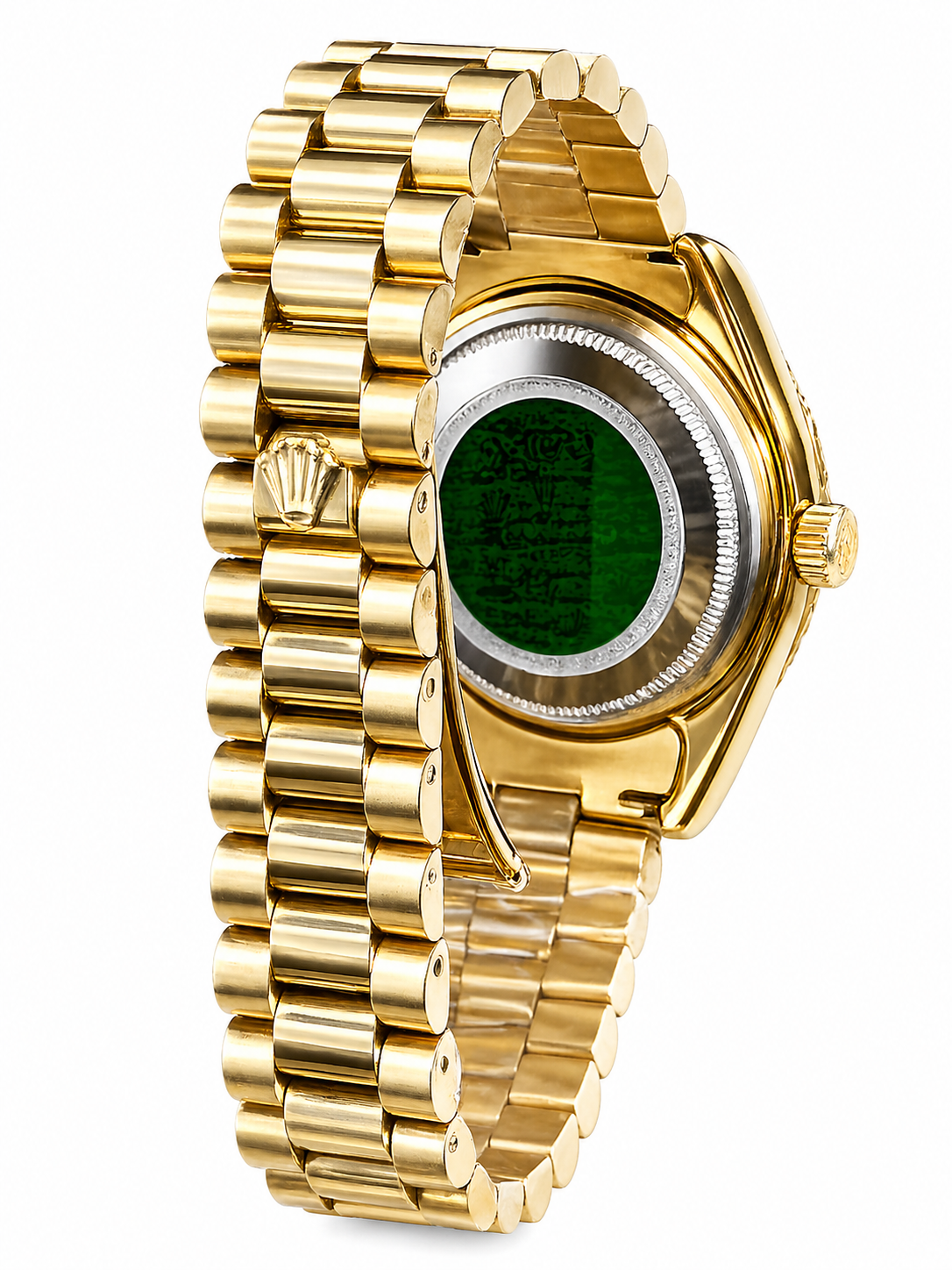 Golden Rolex watch