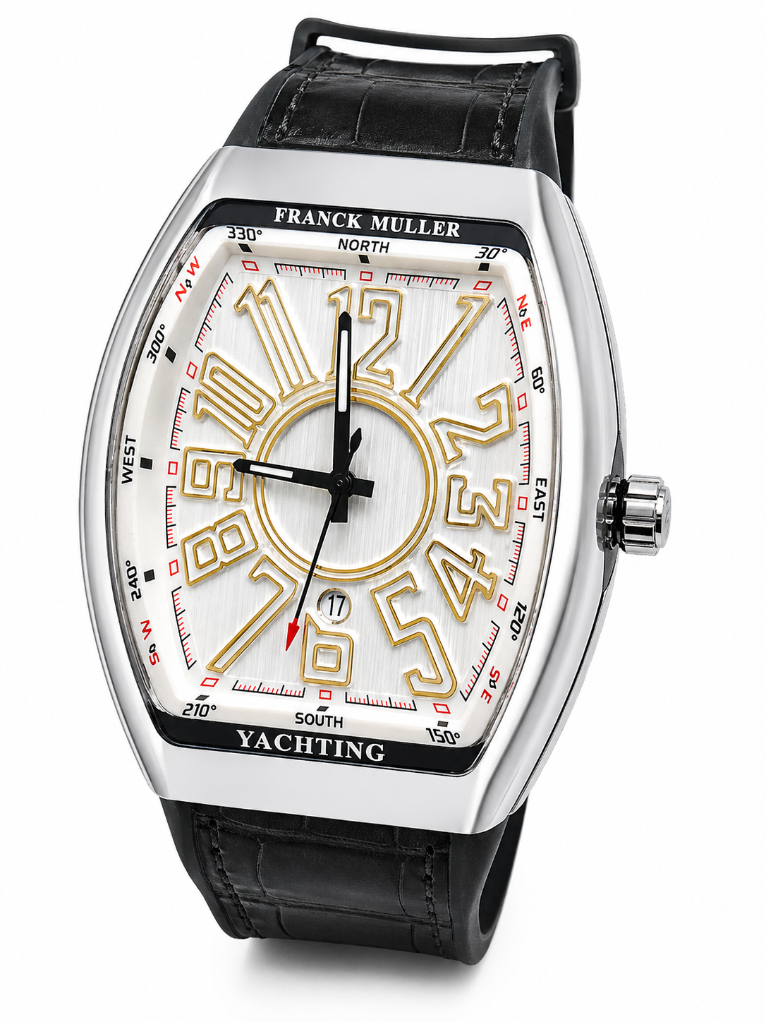 Black and off-white RM watch