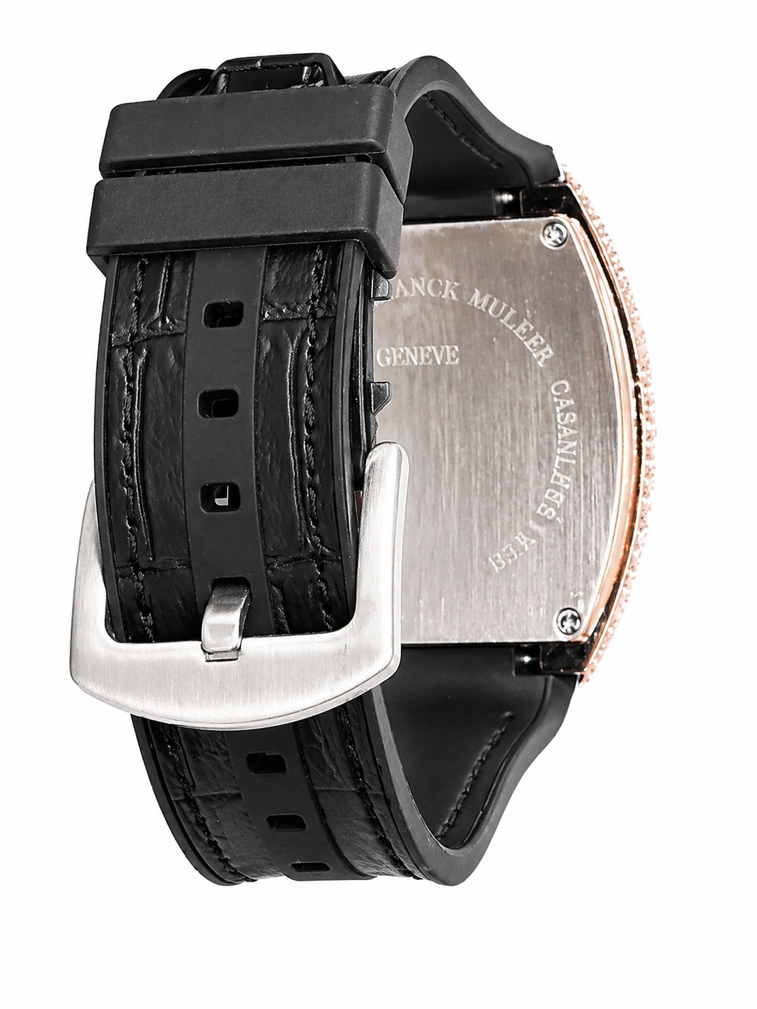 Black and white RM watch