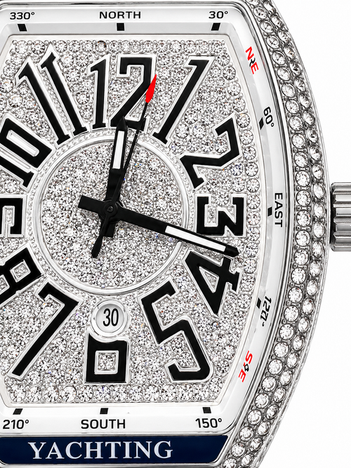 Black and white RM watch